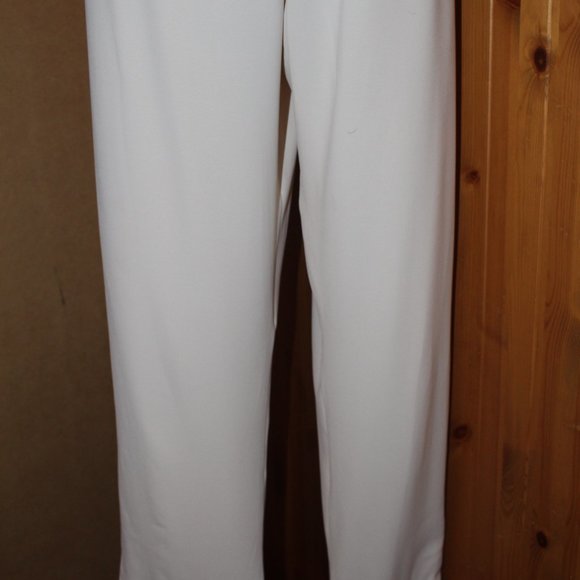 Pretty Little Thing Cream Tailored Trousers Size 12 NWT - Picture 8 of 15